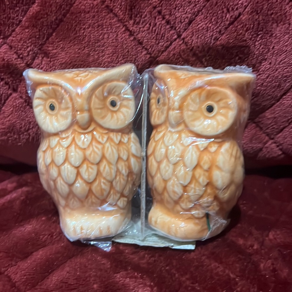 Owl salt & pepper shakers